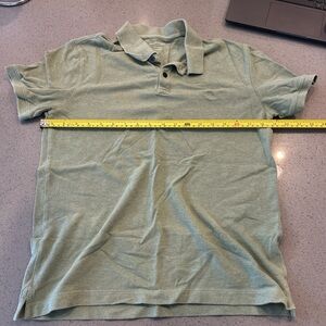 Banana Republic Sage Green Slim Fit Polo